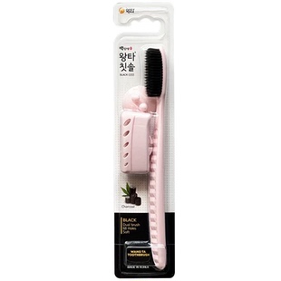 韩国原装进口牙刷软毛大刷头家用成人男士专用硬毛家庭旅行装便携