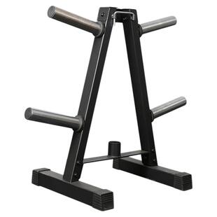 杠铃片架家用杠铃架托大孔放置架奥杆收纳储存架多功能存储架