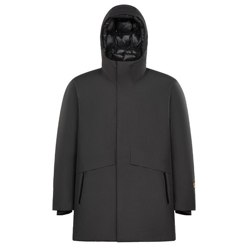 高梵风衣壳5.0六分羽绒服男