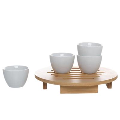 丹麦VIVA北欧风格手工釉白瓷茶杯