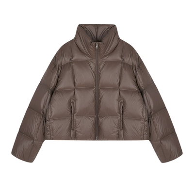 【95%白鸭绒】JNBY/江南布衣秋冬羽绒服女短款宽松立领5OAC14660