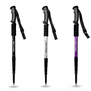 爬山拐杖专业户外登山杖手杖轻便折叠伸缩多功能德国男女款防身棍