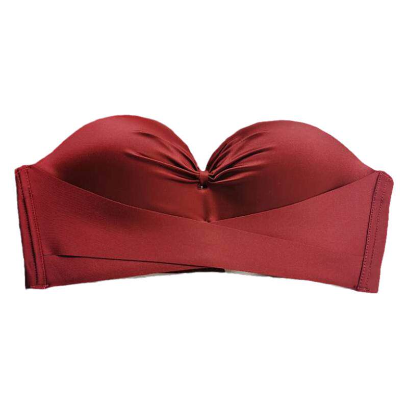 文胸套装无肩带内衣聚拢隐形防滑