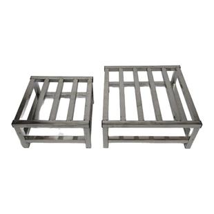 定做不锈钢托架柜子底座防潮置物架冰箱增高架货架底座花盆拖架