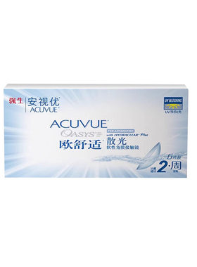 强生散光隐形眼镜欧舒适舒日抛双周抛6片日抛30片硅水凝胶AM