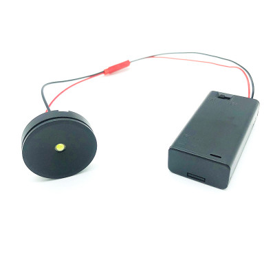 电池盒超薄模型展示柜彩色DIY