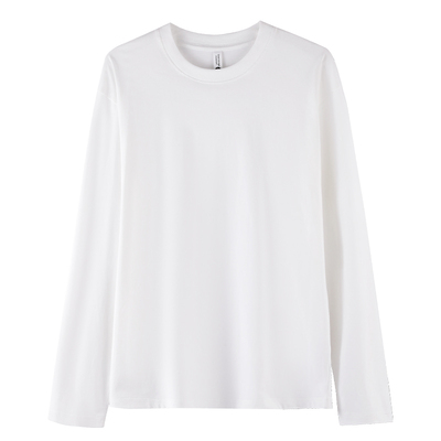 400G重磅长袖打底衫t恤纯棉男女