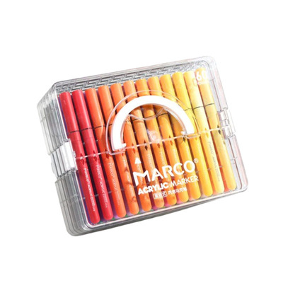 马可直液式丙烯马克笔学生用软头