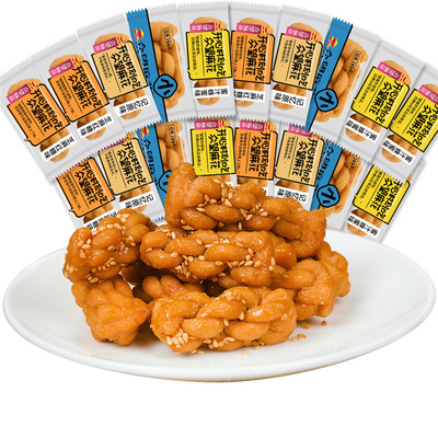 众望小麻花单独包装散装零食