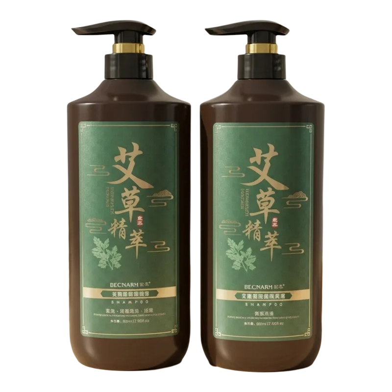 哲柔艾草去屑控油蓬松滋润洗发水