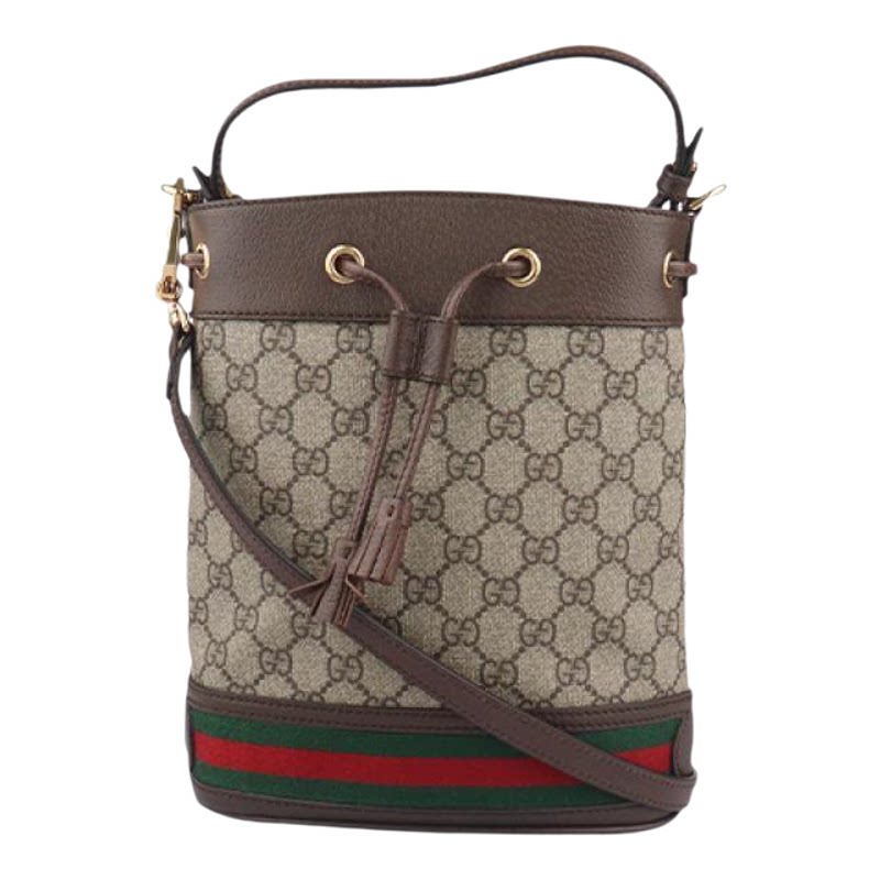 中古「9新GUCCI古驰水桶包