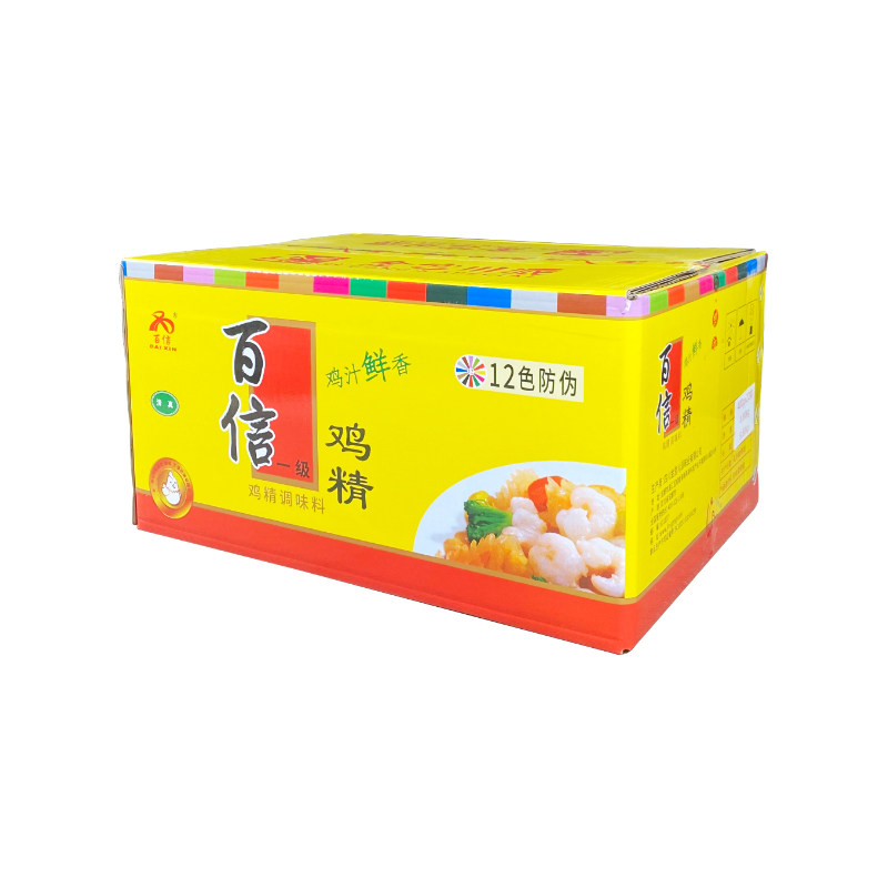 正品百信一级鸡精400克*22袋整箱