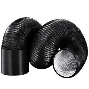 风机排风管商用厨房抽油烟机大口径排烟管加厚铝箔伸缩软管通风管
