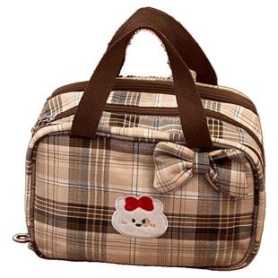 化妆包界的三室一厅!大容量新款便捷分区收纳包女旅行手提洗漱包