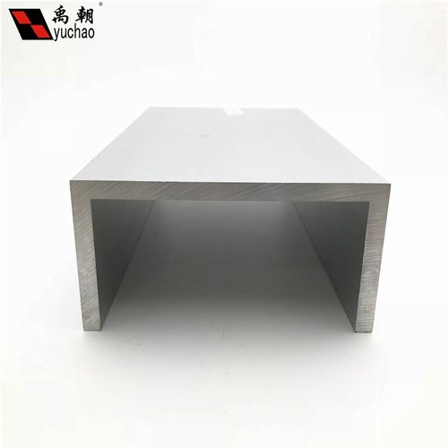 铝合金u型槽包边条130x70x8玻璃卡槽u形铝槽铝合金型材边框u槽铝