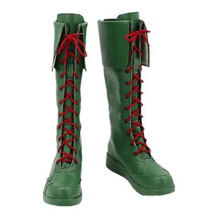 蝙蝠侠 达米安韦恩cos鞋定制 动漫Cosplay男靴支持来图