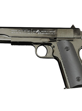 新款1911金属枪模型打火机可充气防风个性创意男士玩具大号道具