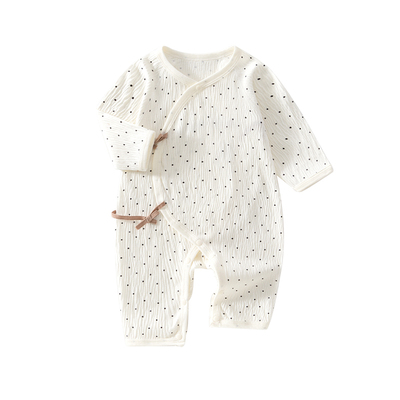 温巢新生婴儿衣服夏季薄款连体衣