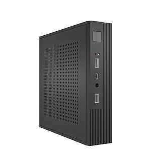 HTPC组装电脑机箱台式机MINI迷你桌面小主机箱17*17CM主板itx外壳