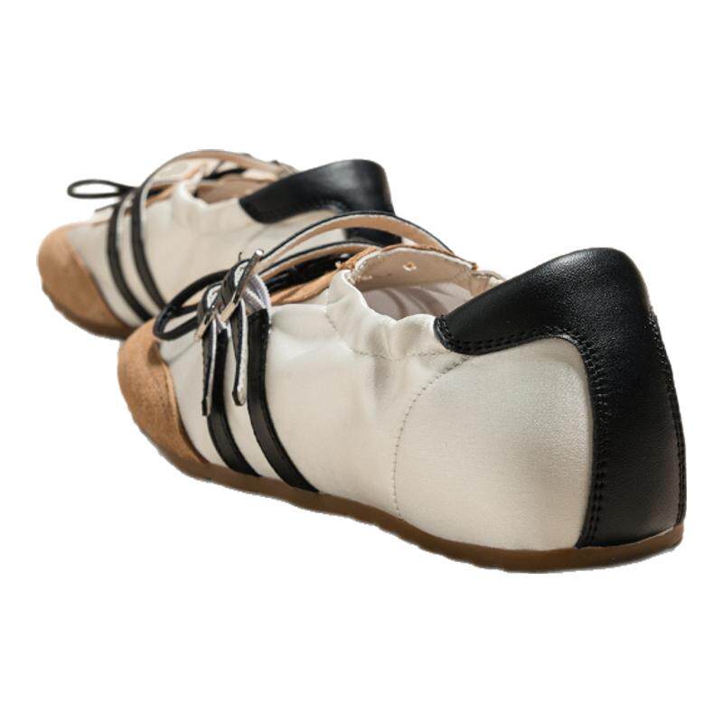 snowelf~厚底德训鞋女款透气