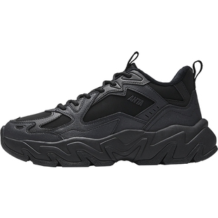 安踏磐石加绒棉鞋男春季加厚保暖增高官方运动休闲鞋男112548952