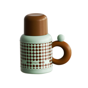 世大家大容量保温水杯带吸管女生高颜值新年送礼物杯子焖烧泡茶壶