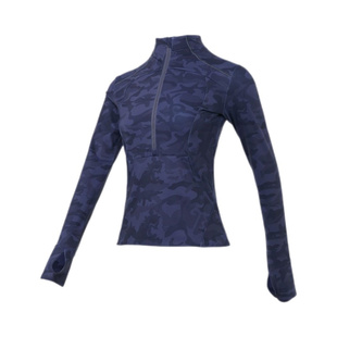 范斯蒂克立领半胸拉链运动长袖专业跑步训练修身外套速干秋冬新款