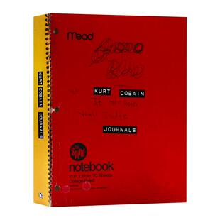 现货英文原版 Kurt Cobain: Journals 科特·柯本：日记 Nirvana 涅槃乐队