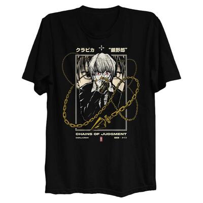 短袖宽松纯棉青少年全职猎人cos