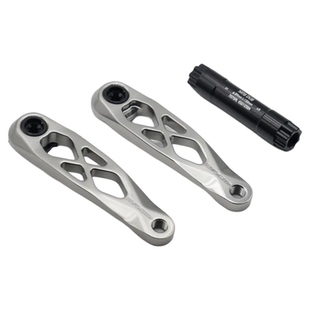 EVOSID山地车DUB曲柄 GXP中空一体高强度镂空 越野速降5DEV改装件