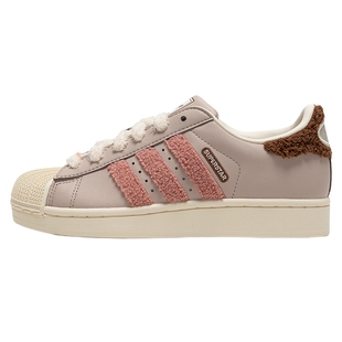 阿迪达斯三叶草板鞋女鞋2025秋季新款经典贝壳头板鞋运动鞋JR6986