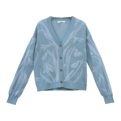 秋季新款宽松毛衣开衫外套上衣