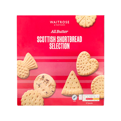 waitrose黄油饼干礼盒450g