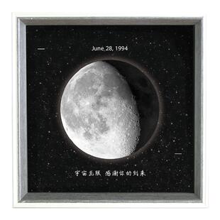三碗猫子你出生那天的月亮送男友男生生日情侣一周年礼物纪念定制