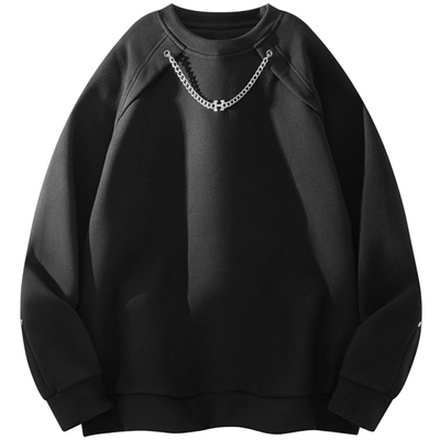 康博男士冬新款宽松保暖百搭卫衣