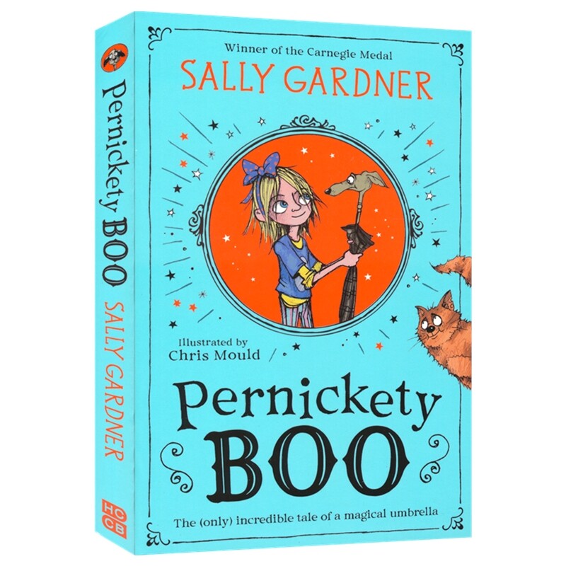Pernickety Boo 1 希尔薇与魔法雨伞 莎莉·加德纳 插画儿童小说 卡内基获奖作家 英语章节书 奇幻桥梁书 英文原版进口儿童图书