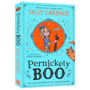 Pernickety Boo 1 希尔薇与魔法雨伞 莎莉·加德纳 插画儿童小说 卡内基获奖作家 英语章节书 奇幻桥梁书 英文原版进口儿童图书