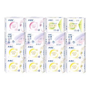ABC清凉卫生巾日夜用姨妈巾垫KMS