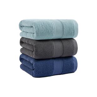 三利浴巾全棉抗菌吸水纯棉大毛巾女高级家用男情侣一对裹巾抗阴干