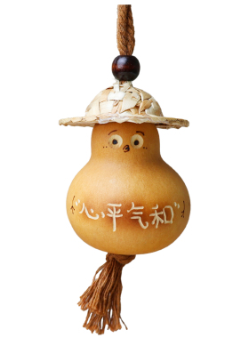 手工雕刻天然葫芦挂件特色手工艺