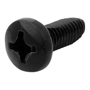 GB6560黑锌盘头十字三角牙自攻螺丝圆头自锁螺钉机柜机箱M3M4M5M6