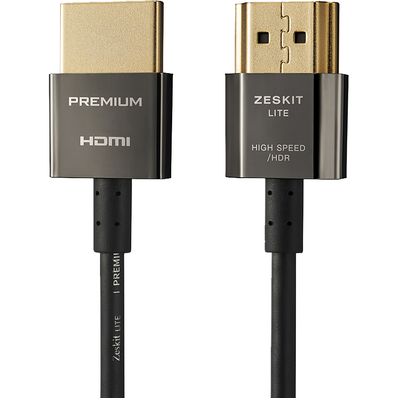 Zeskit 极细HDMI2.0b高清线便携4K144Hz120Premium认证A7阿童木线