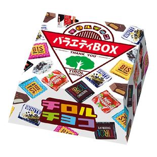 日本进口Tirol松尾夹心巧克力混合糖果礼盒明治雪吻新年礼物零食