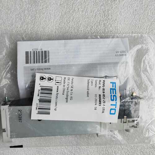 溢价-FESTO费斯托 VUVG-B18-B52-ZT-F