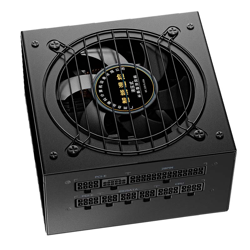 台速全新台式PC电脑主机ATX全模组铜牌电源额定650W750W850W550W