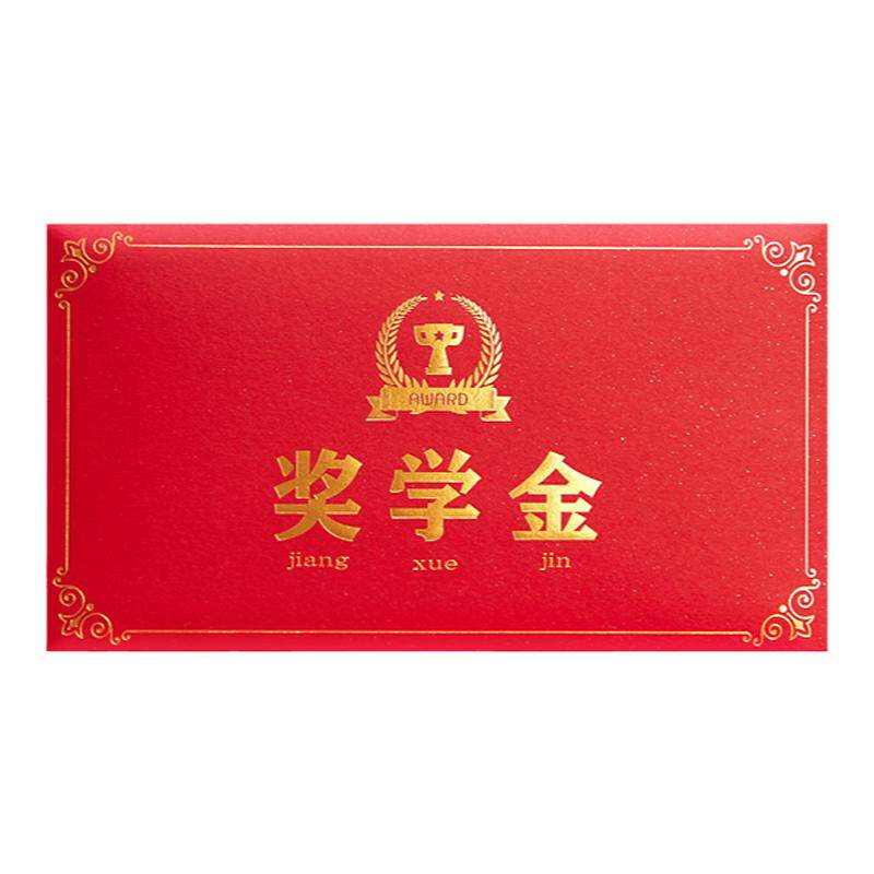 助学金红包袋定制LOGO奖学金利是封个性创意万元大红包封大码高档