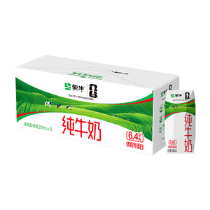 蒙牛纯牛奶200ml&times;10盒