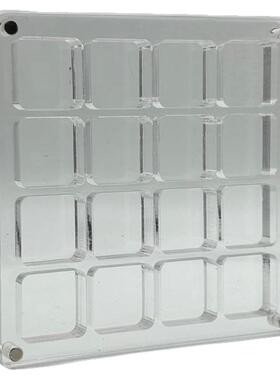 节日创意亚克力透明贝壳收纳盒