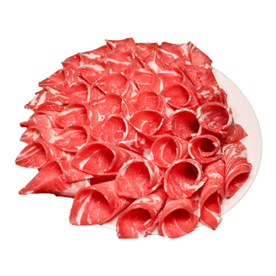 元宝肉正宗羊肉卷锡林郭勒内蒙古原切苏尼特羊肉片涮火锅食材整条