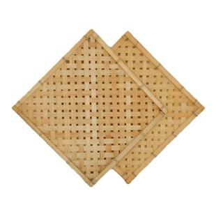 幼儿园吊饰挂饰青花瓷墙面挂件教室走廊棚顶创意农家乐手工竹编片